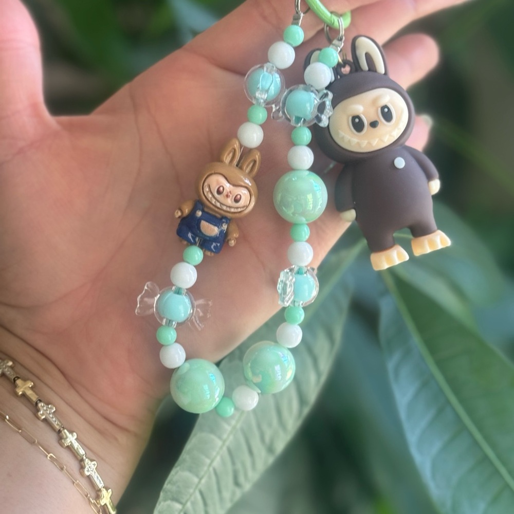 New labubu key chain Monster